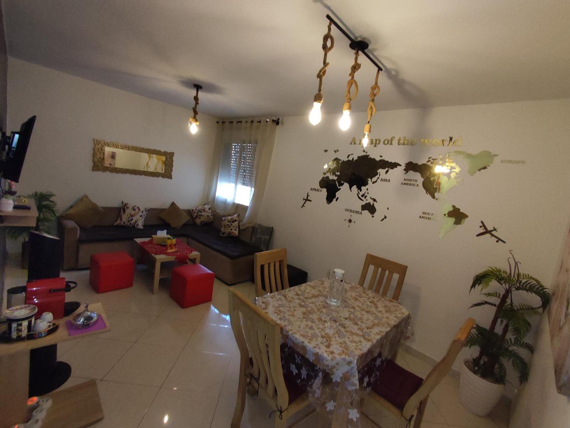 Beautiful Ground-Floor Apartment With Portable Air Conditioning, Parking, And Free Wi-Fi Casablanca Bagian luar foto